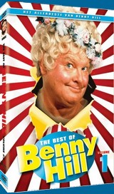 Click to see a larger version of the Dutch Filmworks DVD, The Best of Benny Hill Volume 1