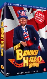 Click to see a larger version of the Dutch Filmworks DVD, The Best of Benny Hill Volume 1