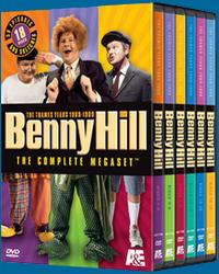 Benny Hill - The Thames Years 1969-1989: The Complete Megaset does not contain any additional material. A simple repackaging of the six DVD sets currently available.